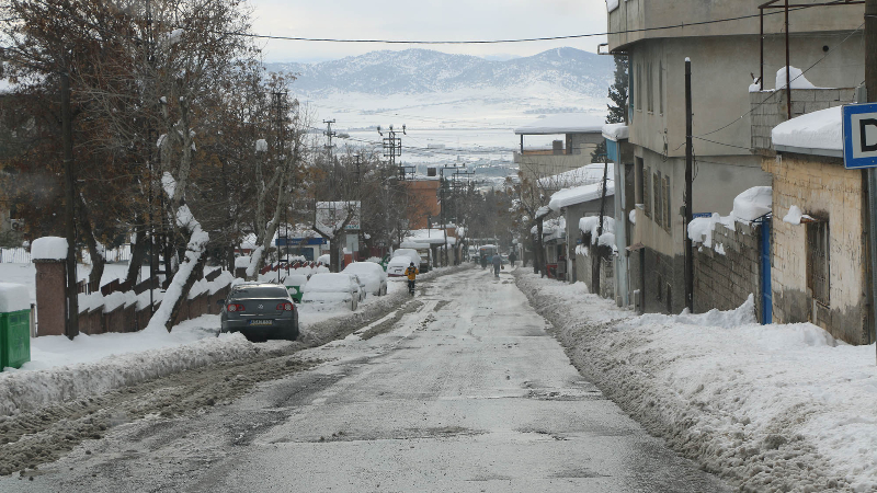 KAHRAMANMARAŞ'TAN KAR MAZARALARI