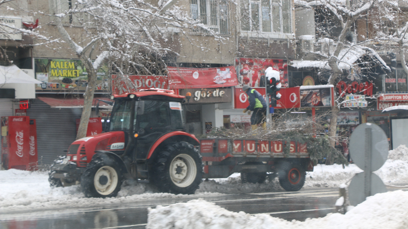 KAHRAMANMARAŞ'TAN KAR MAZARALARI