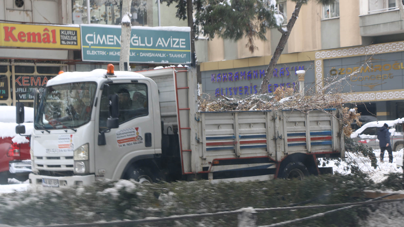 KAHRAMANMARAŞ'TAN KAR MAZARALARI