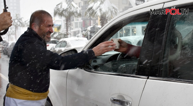 Alpedo Kervan Lezzet Grubu’ndan Kar altında Sahlep Festivali