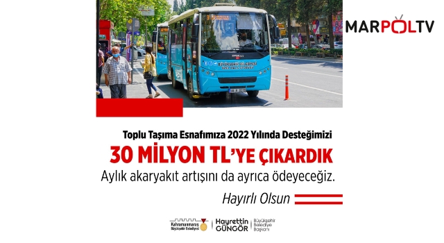 Büyükşehir’den Esnafa 30 Milyon TL Destek