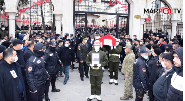 Kahramanmaraş şehidini son yolculuğuna uğurlandı