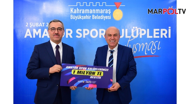 Büyükşehir’den Amatör Spor Kulüplerine 1 Milyon TL Destek