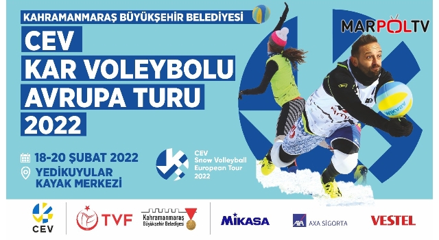 Kar Voleybolu Avrupa Turu Başlıyor