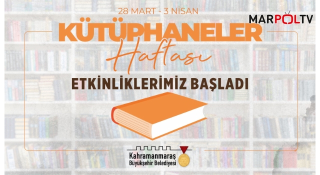 Kütüphane Haftası Etkinlikleri Start Aldı