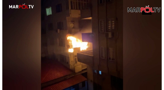 Kahramanmaraş Trabzon Bulvarında Yangın!