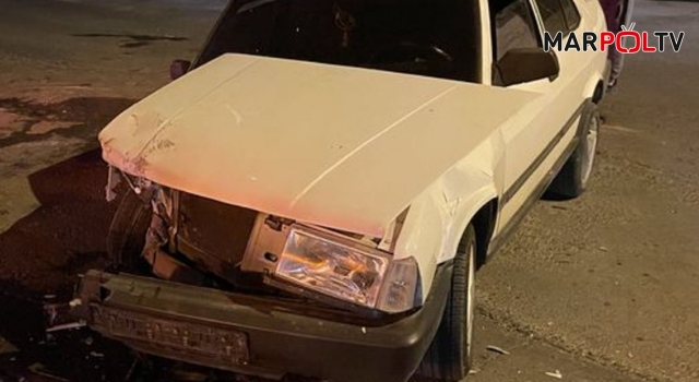 Kahramanmaraş'ta iki araba çarpıştı