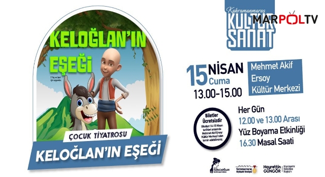 ‘Keloğlan’ın Eşeği’ Miniklerle Buluşacak