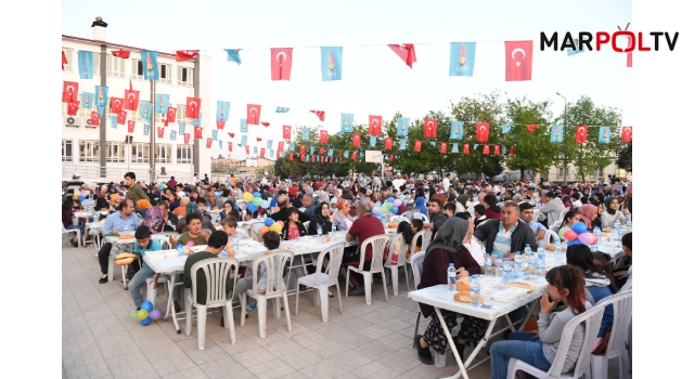 Onikişubat Belediyesi’nden 2 bin kişilik iftar sofrası