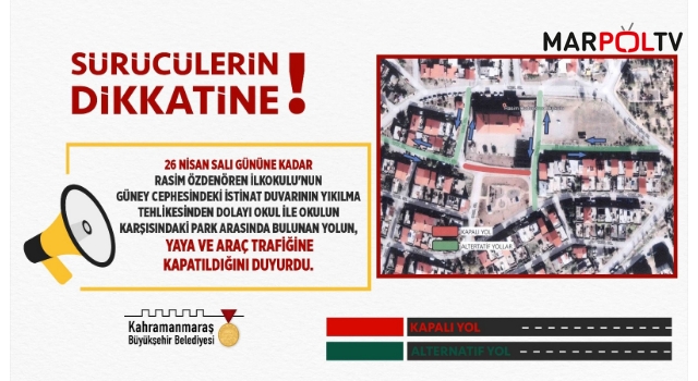 Sürücülerin Dikkatine!