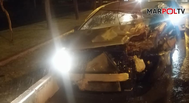 Kahramanmaraş’ta otomobil tıra arkadan çarptı: 1 yaralı