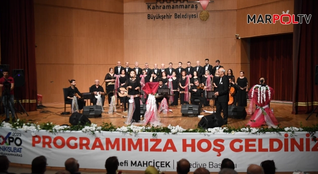 Onikişubat Belediyesi’nin ‘Sevgi Şarkıları Konseri’ne yoğun ilgi