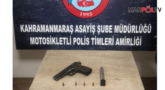 Kahramanmaraş'ta 14 şüpheli şahıs 14 adet silahla birlikte suçüstü yakalandı