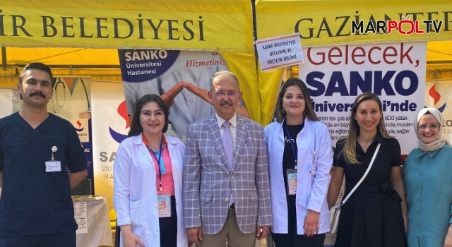 SANKO Üniversitesi, Sağlıklı Yaşam Festivali’nde yer aldı