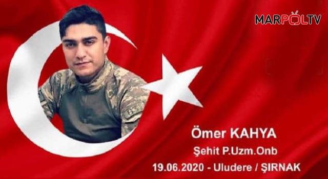 Şehit Ömer Kahya şahadetinin yıl dönümünde anıldı