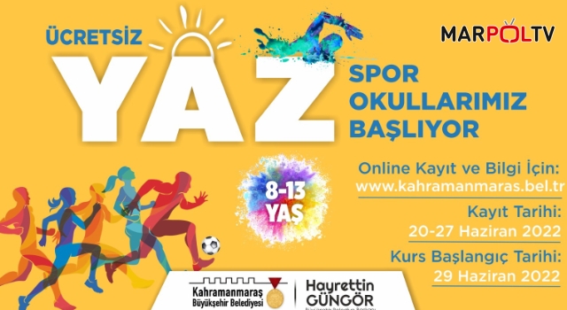 Yaz Spor Okulları kayıtları başladı!