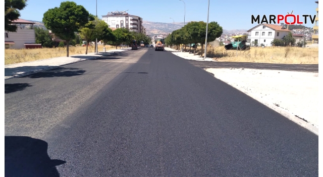 Pazarcık’ta Mehmet Özdal Caddesi Yenileniyor