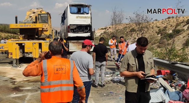 Gaziantep’te feci kaza: 16 kişi öldü 8’i ağır 22 kişi yaralandı