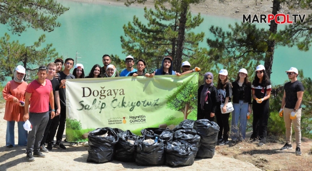 Kahramanmaraş'ta gençler doğaya sahip çıkıyorlar