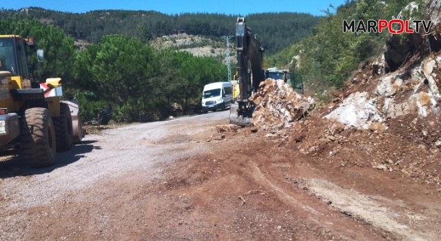 Andırın’da Ulaşım Konforu ve Güvenliği Büyükşehir’le Sağlanıyor