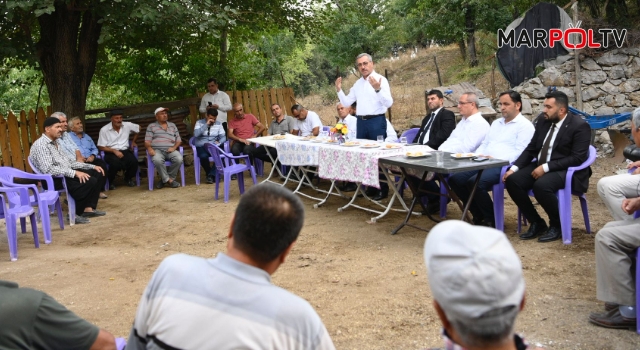 Başkan Güngör, Andırın Kırsalında Vatandaşlarla Buluştu