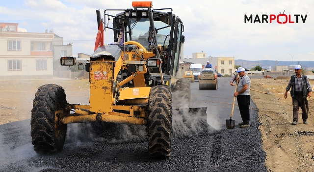 Dulkadiroğlu Belediyesi Kanuni Mahallesi'ne Asfalt Çalışması Yaptı