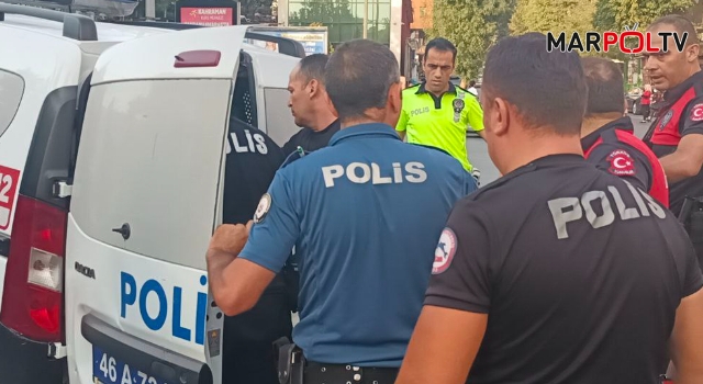 Kahramanmaraş’ta suç kaydı bulunan 2 kişiyi polisler yakaladı