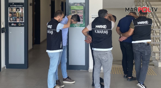 Kahramanmaraş'ta uyuşturucudan aranan şüphelilere şafak operasyonu