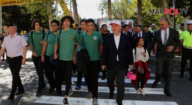Kahramanmaraş'ta 'Yayalar Kırmızı Çizgimizdir' Etkinliği Yapıldı