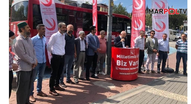 Yeniden Refah Partisi İl Başkanlığı’ndan İsrail tepkisi