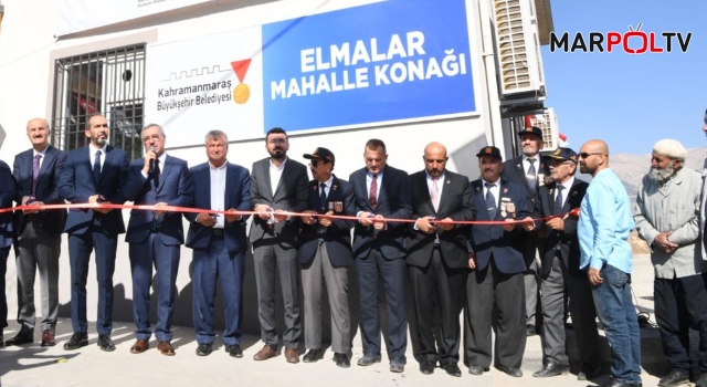 Elmalar Mahalle Konağı Açıldı