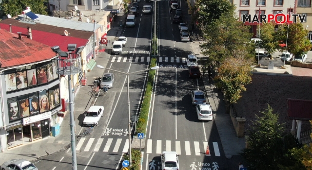 Göksun’un En İşlek Arteri Baştan Sona Yenilendi