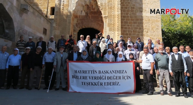 Kahramanmaraş'ta 65 yaş üstü vatandaşlar Afşin'i Gezdi