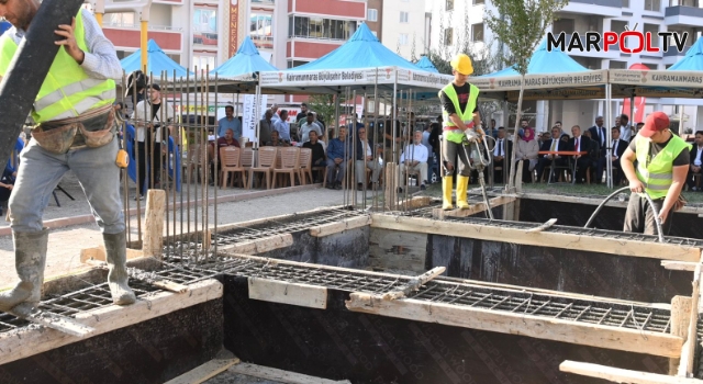 Muhtarlık Hizmet Binasının Temeli Atıldı