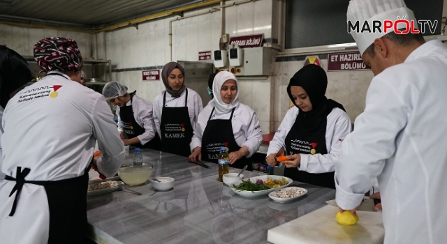 Aşçılığa İlk Adımı Kahramanmaraş Mutfağı’yla Atıyorlar