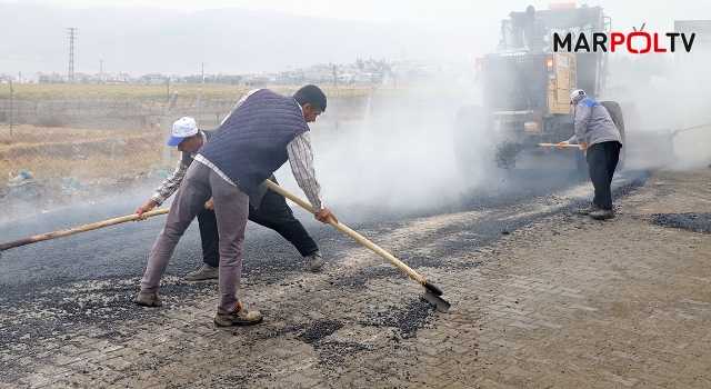 Dulkadiroğlu'ndan Osmanbey'de Asfalt Çalışması