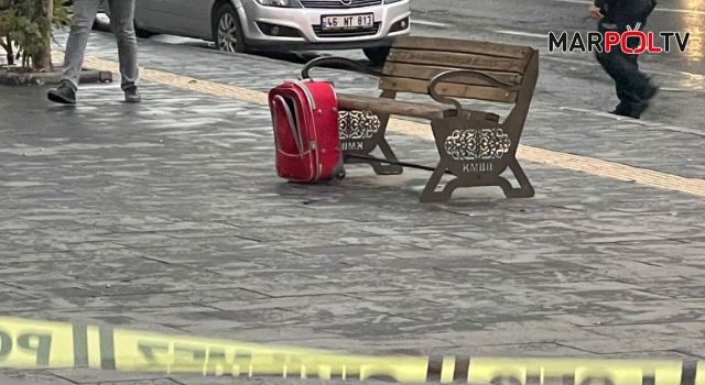 Kahramanmaraş’ta boş valiz polisi alarma geçirdi