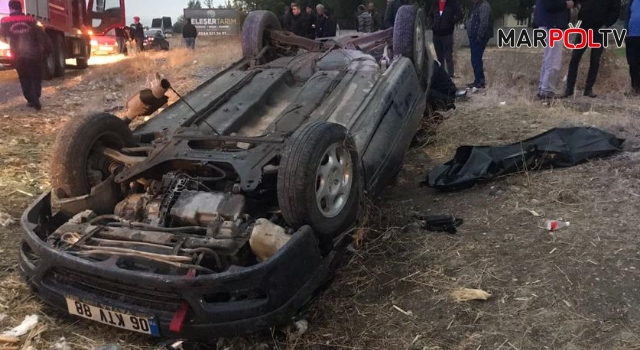 Kahramanmaraş’ta otomobil takla attı: 1 ölü 3 yaralı