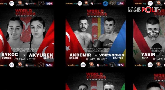 Kickboks şampiyonları Kahramanmaraş’ta ringe çıkacak