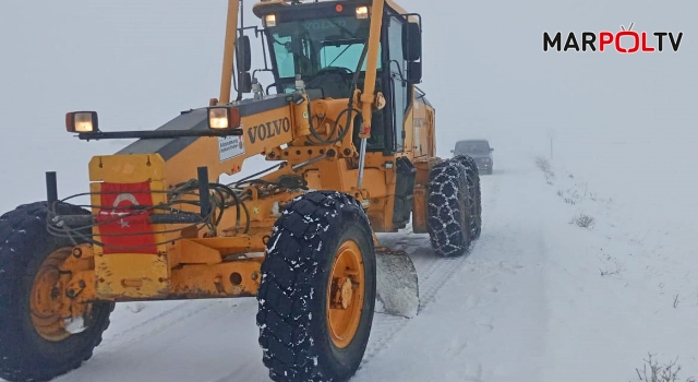 Göksun’da Yollar Ulaşıma Açık