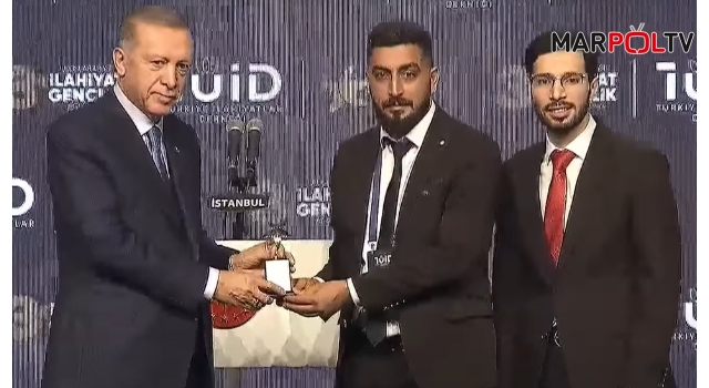 KSÜ Öğrencisine Cumhurbaşkanı Erdoğan'dan Ödül