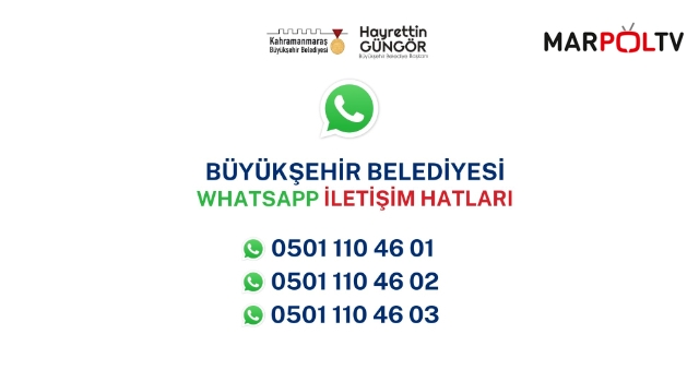 Büyükşehir WhatsApp İletişim Hattını Hizmete Aldı