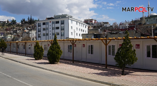 Ballıca Prefabrik Çarşı Hizmete Hazır