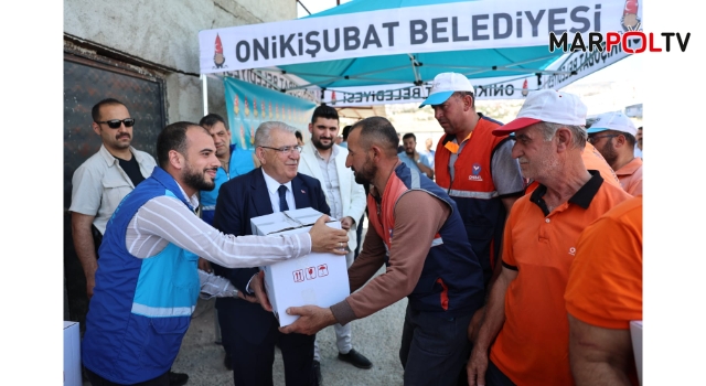 Başkan Mahçiçek’ten saha temizlik personellerine teşekkür ziyareti