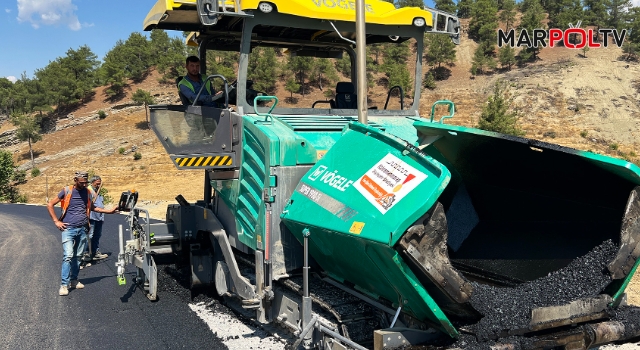 Ali Kayası Cam Teras ve Turizm Tesisleri’nin Yolu Asfaltlanıyor