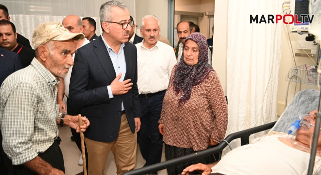 Başkan Güngör, Andırın’da Meydana Gelen Kazada Yaralanan Vatandaşları Ziyaret Etti