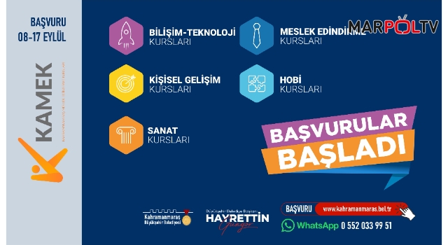 Büyükşehir’in Kurslarında Kayıtlar Devam Ediyor