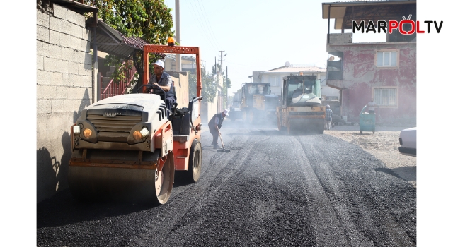 DULKADİROĞLU’NDAN İSTASYON MAHALLESİNDE ASFALT ÇALIŞMASI