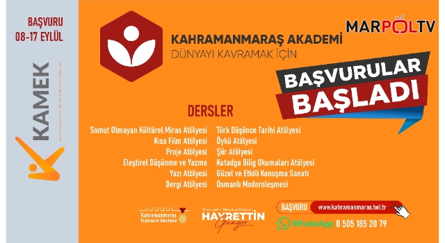 Kahramanmaraş Akademi, Güz Döneminde Kursiyerleriyle Buluşuyor!