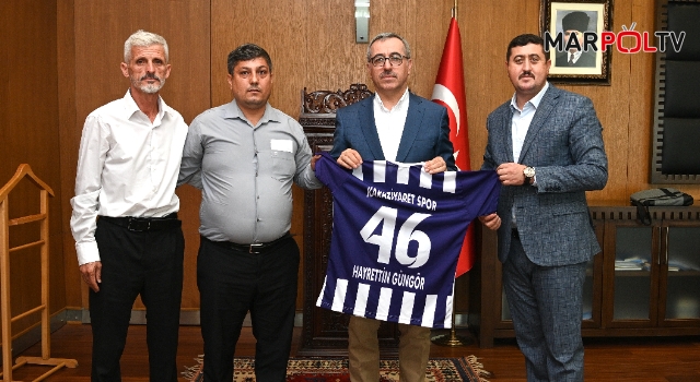 Başkan Güngör, Karaziyaret Spor Yönetimini Ağırladı